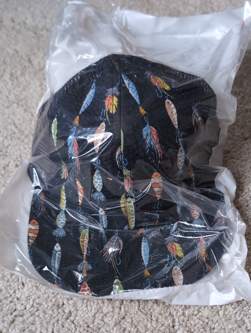 George Navy Fish Trucker Youth Hat